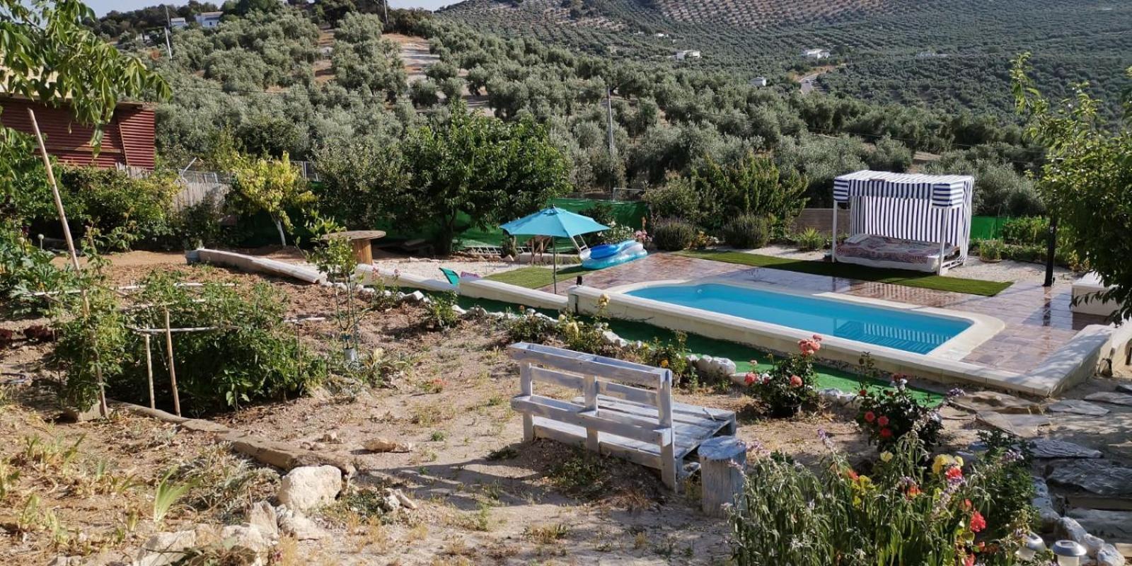 Cortijo De La Cruz Villa Iznajar Bilik gambar